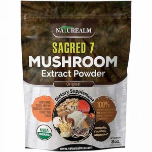 best mushroom supplements - sacred 7
