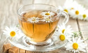 Third Best Tea for Sore Throat - Chamomile Tea