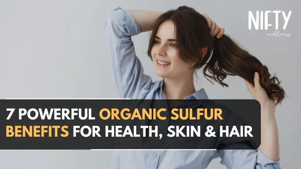 organic sulfur benefits