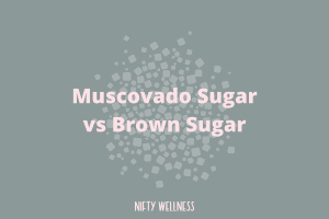 Muscovado Sugar vs Brown Sugar