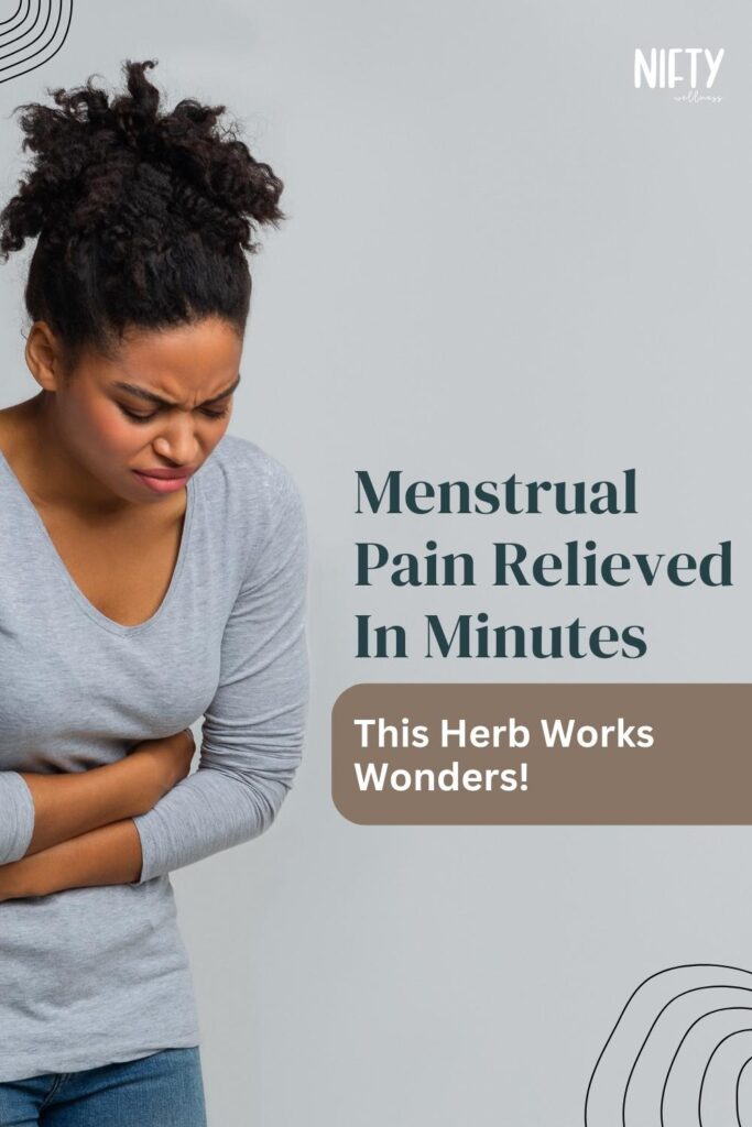 Menstrual Pain Relieved In Minutes