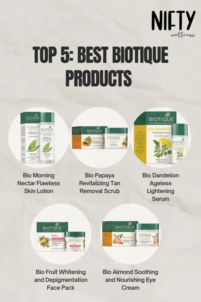 Top 5: Best Biotique Products