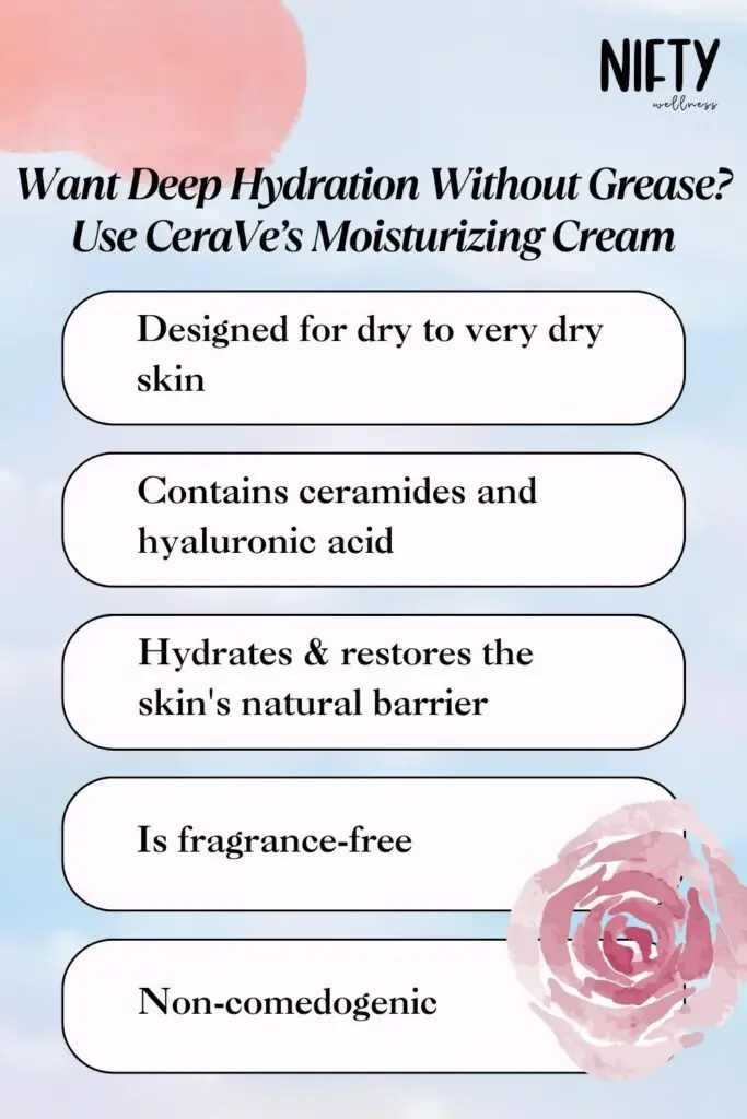 Want Deep Hydration Without Grease? Use CeraVe’s Moisturizing Cream
