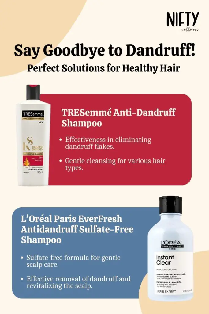 Say Goodbye to Dandruff! Perfect Solutions for Healthy Hair 
