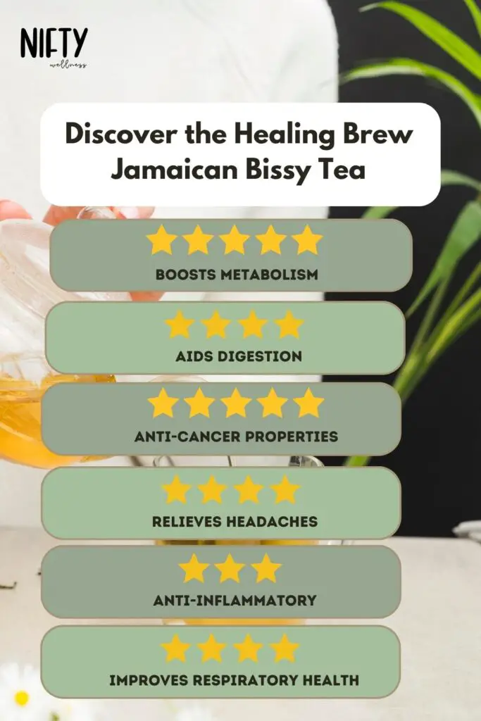 Discover the Healing Brew Jamaican Bissy Tea
