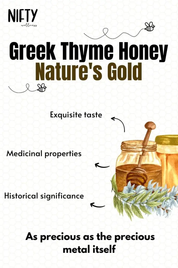 Greek Thyme Honey - Nature's Gold