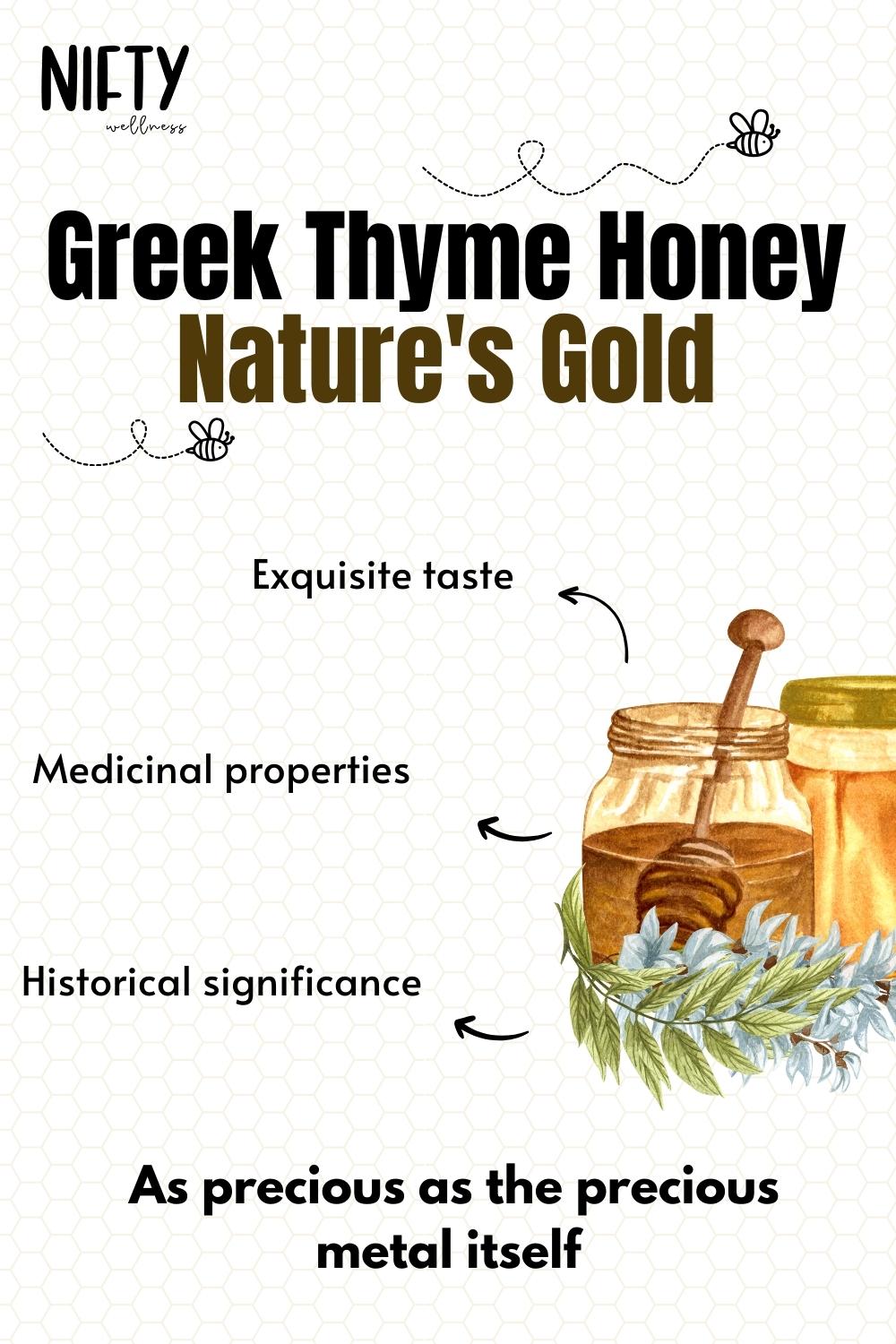 Thyme Honey Benefits Variants, History & More Nifty Wellness
