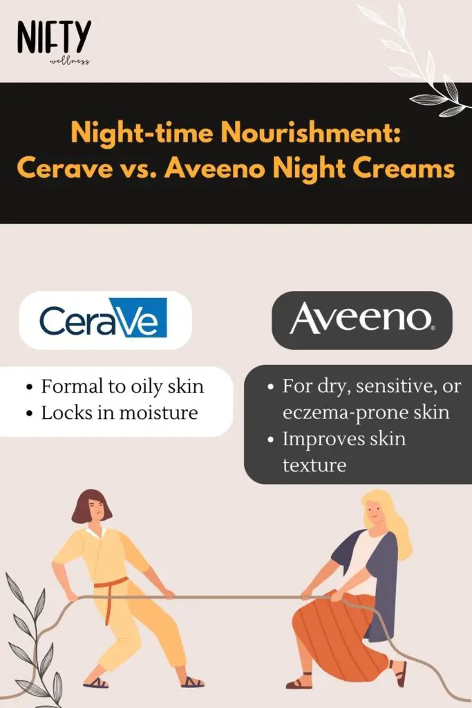 Nighttime Nourishment: Cerave vs. Aveeno Night Creams