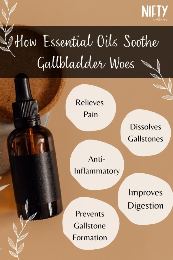 5 Essential Oils For Gallbladder Pain & More Nifty Wellness