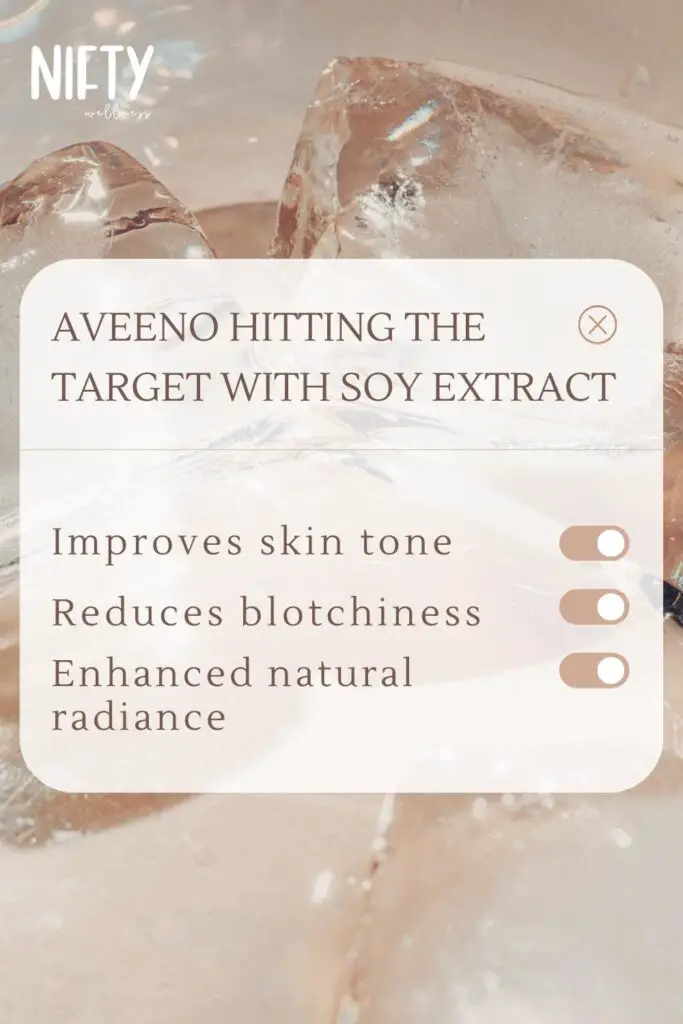 Aveeno Hitting The Target With Soy Extract