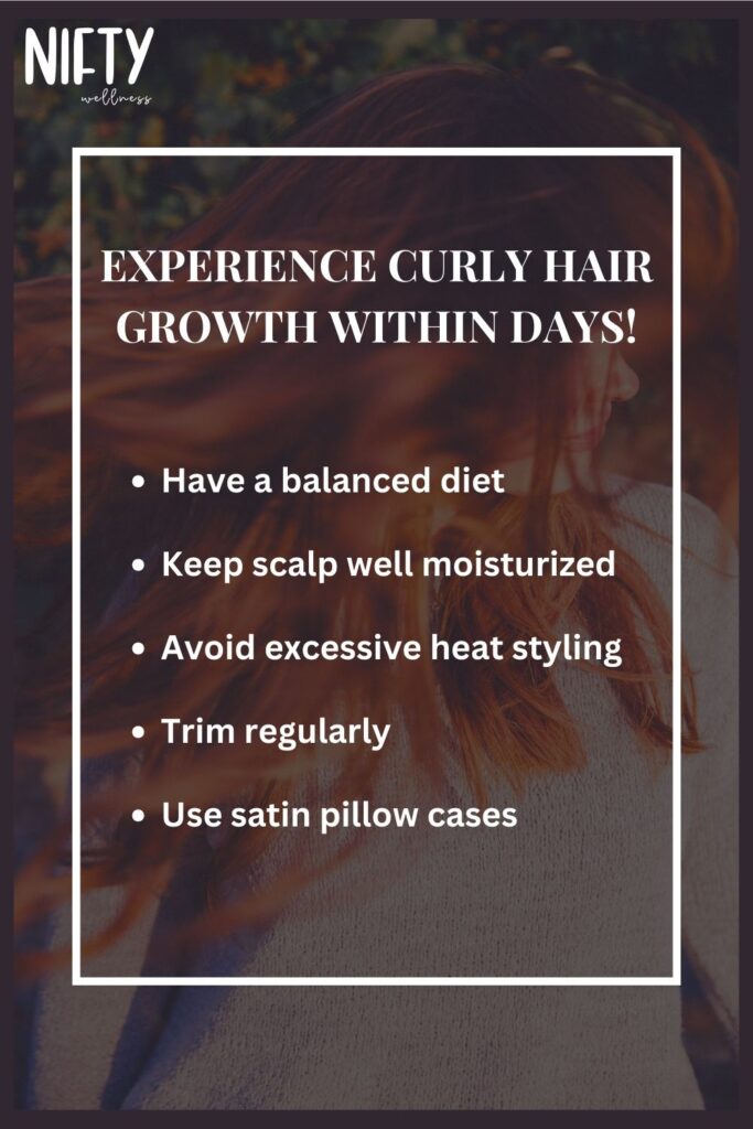 Experience Curly Hair Growth Within Days!