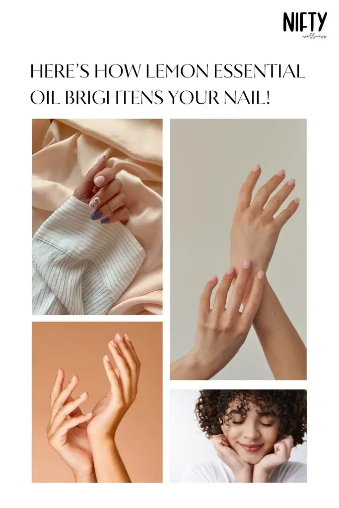 Here’s how Lemon Essential Oil brightens your nail!