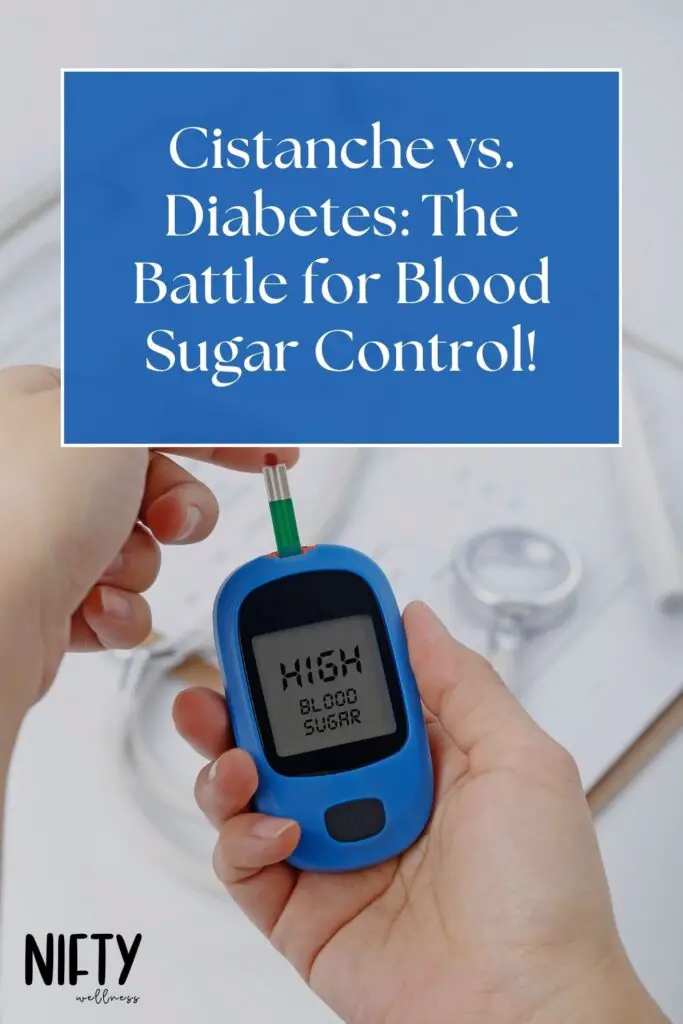 Cistanche vs. Diabetes: The Battle for Blood Sugar Control!