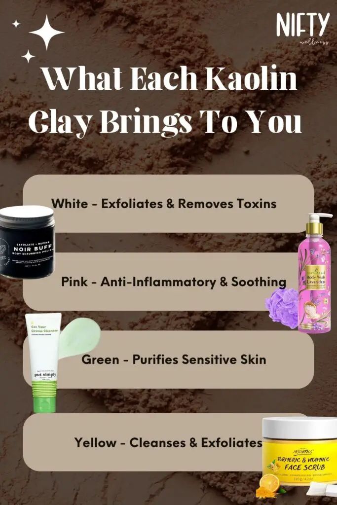 What Each Kaolin Clay Brings To You